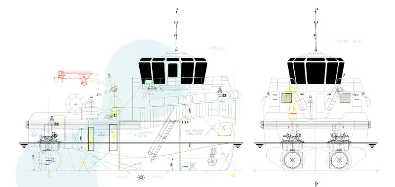 Bogserbåt till salu