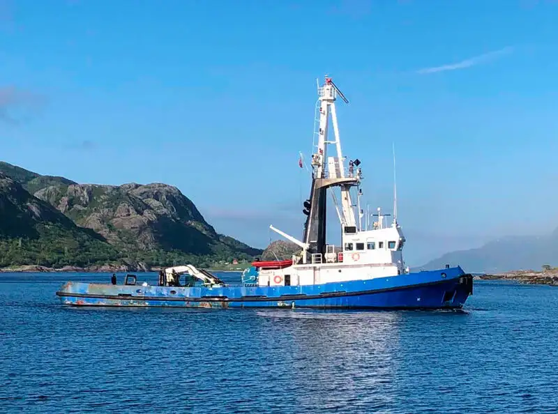 Bogserbåt till salu