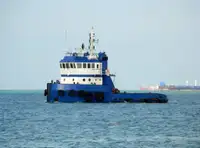 Bogserbåt till salu