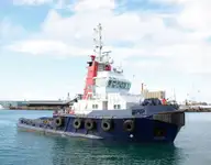 Bogserbåt till salu