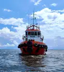 Bogserbåt till salu